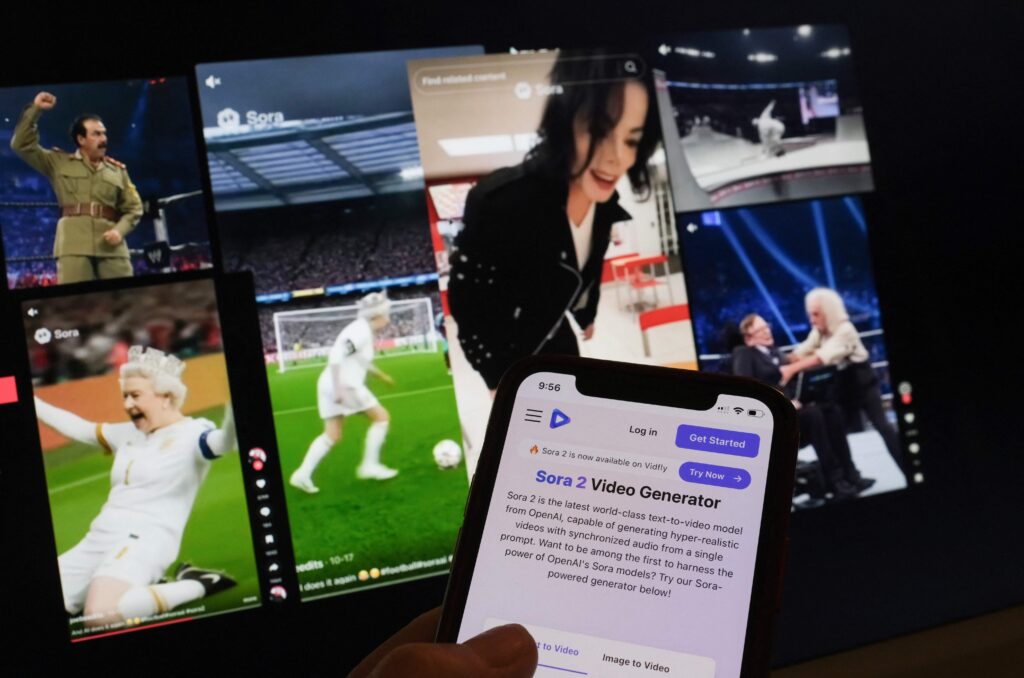 Protestos surgem contra vídeos de IA com imagens de celebridades e anônimos falecidos