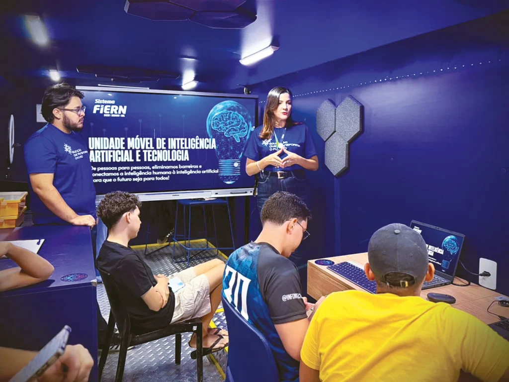 Inovação e Educação: Unidade Móvel de IA Impacta Jovens em Pedro Avelino