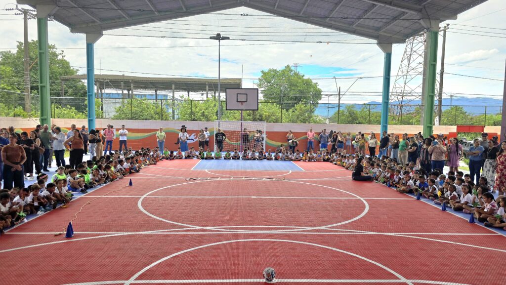 Novo Espaço Esportivo na E.M. Franklin Delano Roosevelt: Um Passo Importante na Educação