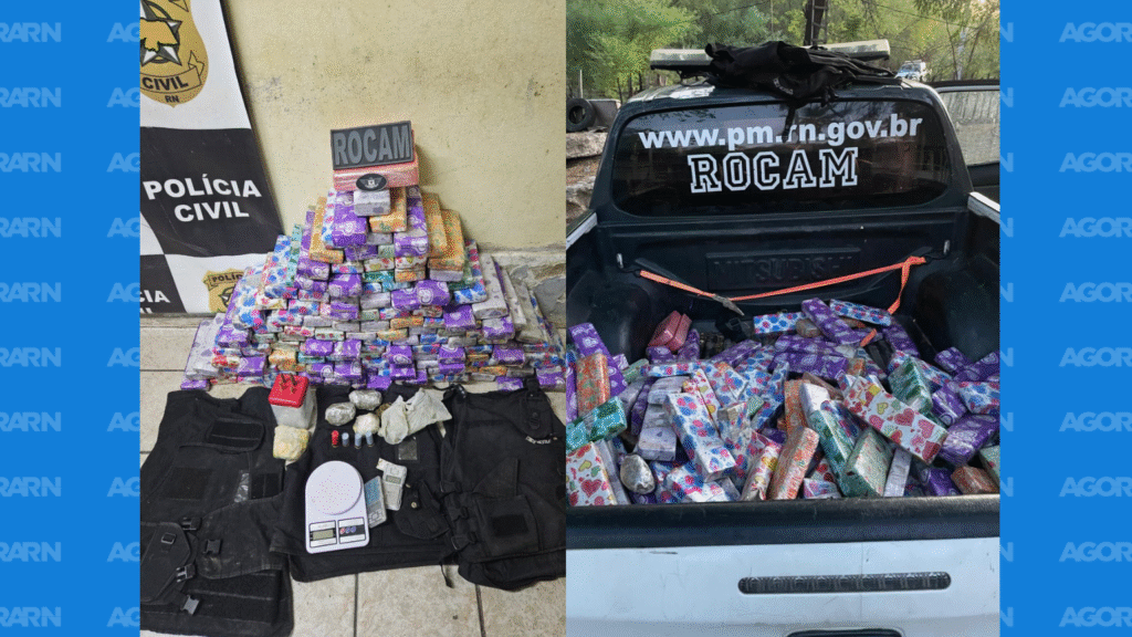 Polícia Militar desmantela esconderijo de drogas em Mossoró avaliado em R$ 300 mil
