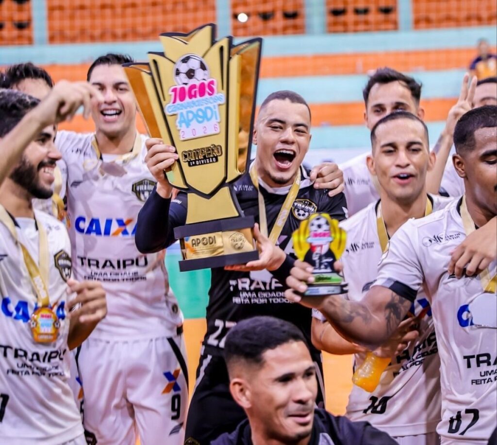 Traipu é Campeão nos Jogos Carnavalescos de Futsal no RN