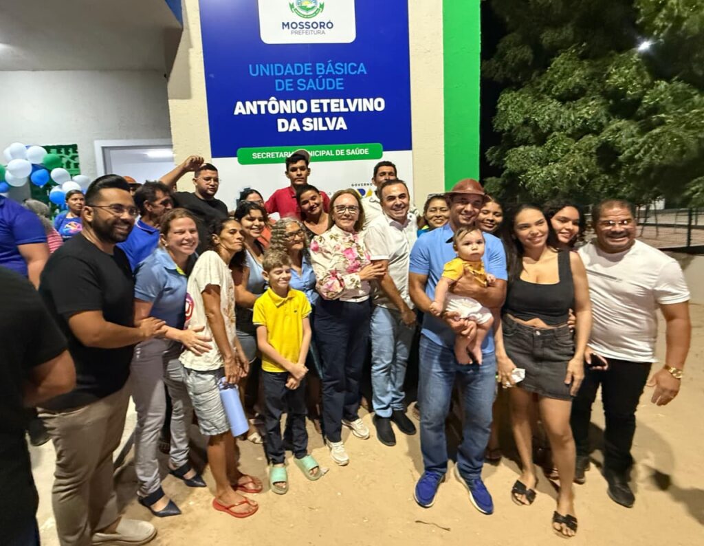 Zenaide Maia Inaugura UBS em Mossoró e Reforça Compromisso com a Saúde Pública