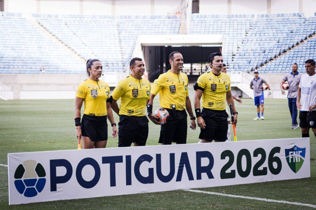 Arbitragem Definida para as Semifinais do Campeonato Potiguar 2026