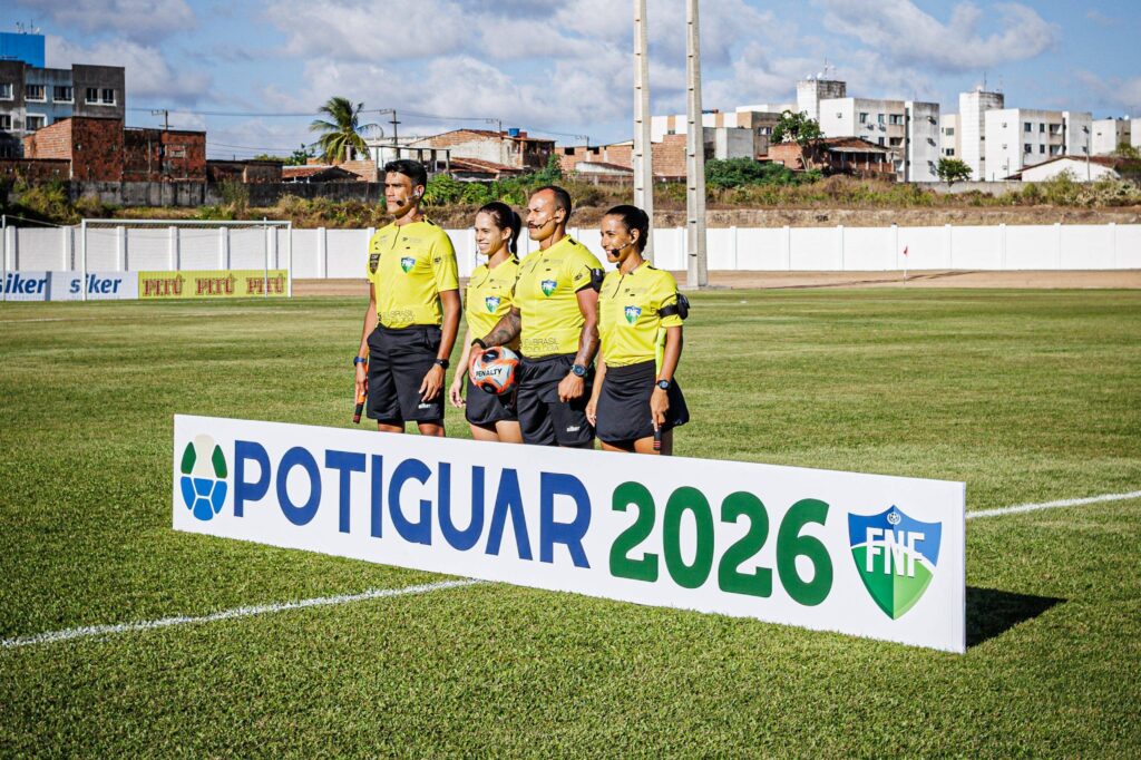Arbitragem Definida para Semifinais do Campeonato Potiguar 2026
