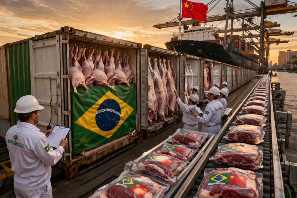 Cota de Carne Bovina Brasileira Para a China: Urgente Atenção do Agronegócio