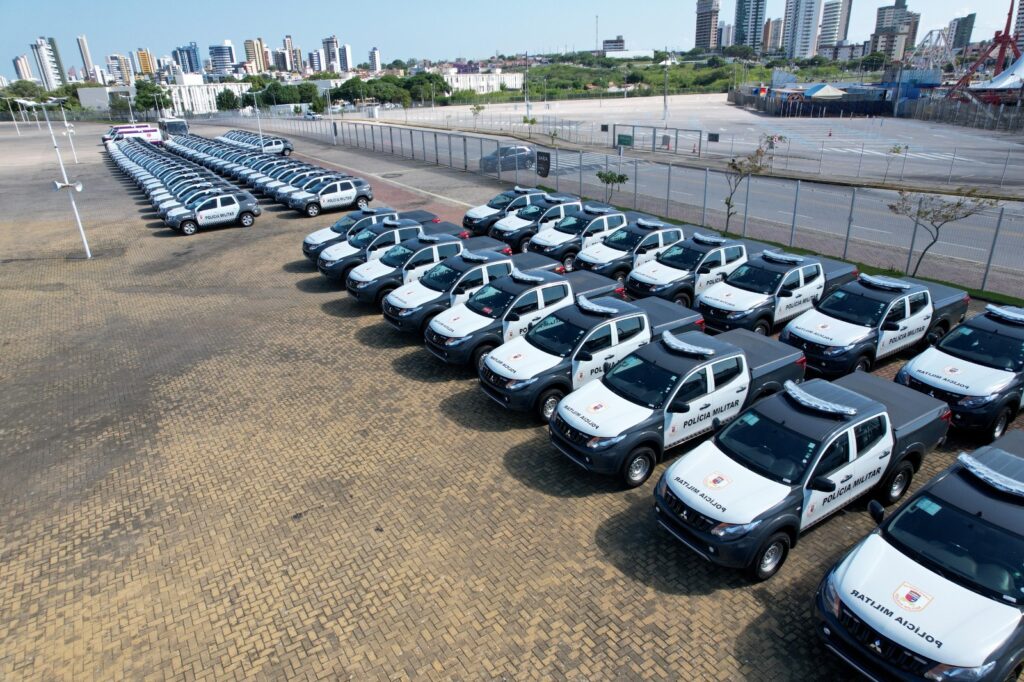 Governo do RN Leiloa Mais de 300 Viaturas Após Renovação da Frota de Segurança