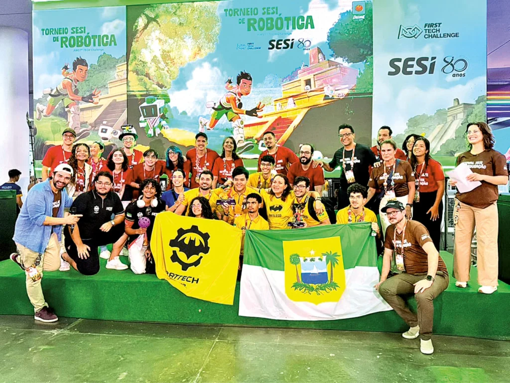 Robótica: Sesi Escola RN brilha no Festival Nacional de Educação