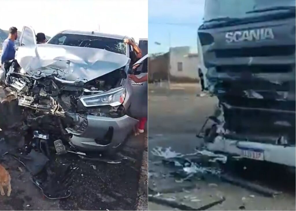 Colisão na BR-226: Motorista faz 'cavalo de pau' e causa grave acidente
