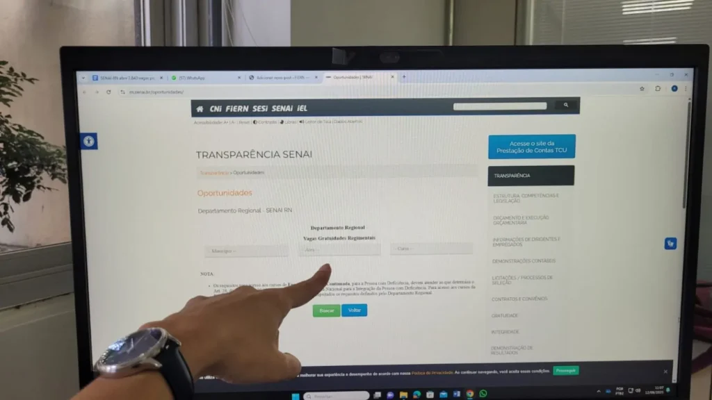 SENAI-RN Abre 2 Mil Vagas para Cursos Online Gratuitos em Diversas Áreas