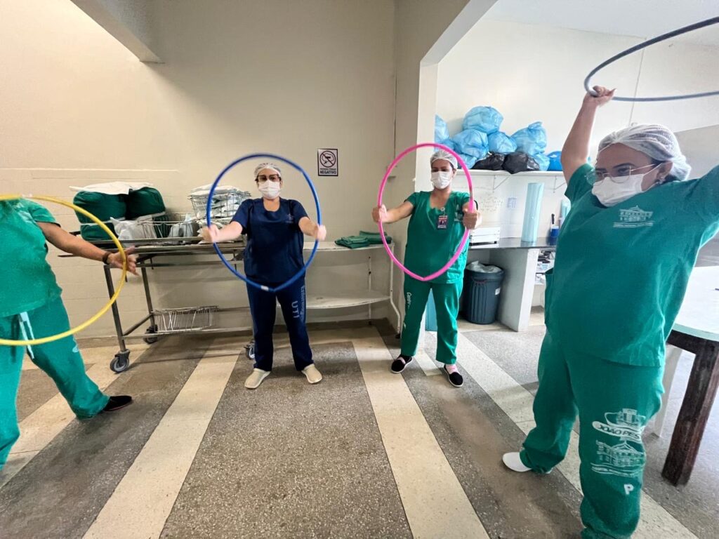 Ginástica Laboral: A Chave para Bem-Estar e Desempenho no Hospital Municipal Santa Isabel