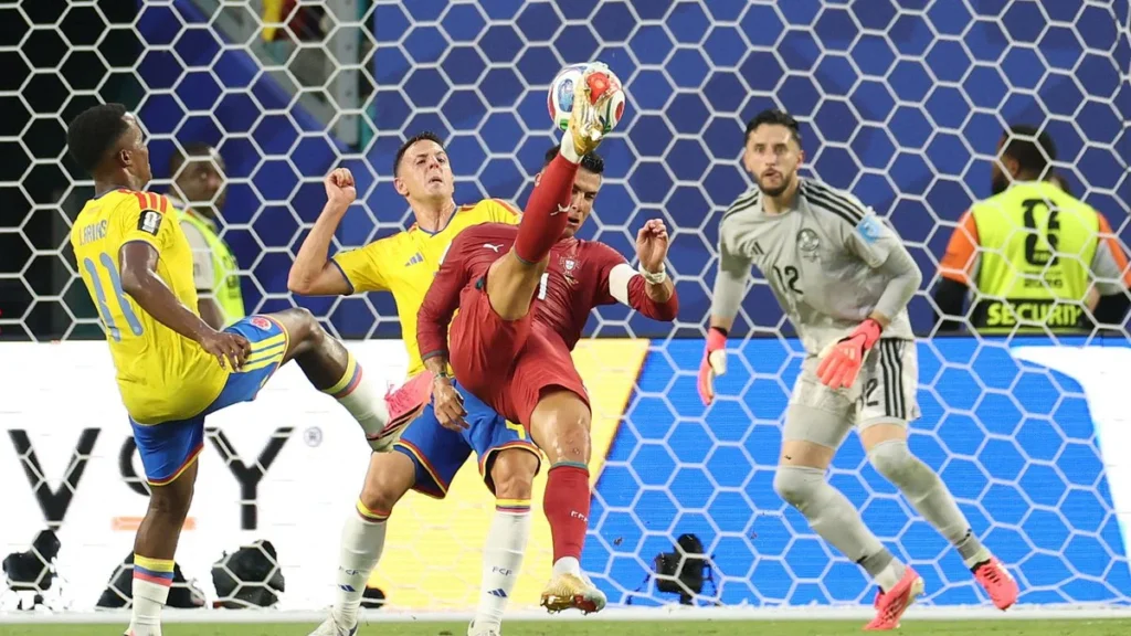 Cristiano Ronaldo tem atuação discreta no empate com Colômbia; Congo surpreende e avança na Copa