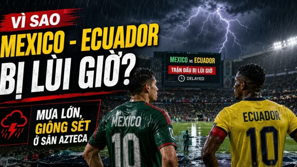 México x Equador na Copa do Mundo 2026: Entenda o motivo do adiamento da partida México x Equador na Copa do Mundo 2026: Entenda o motivo do adiamento da partida