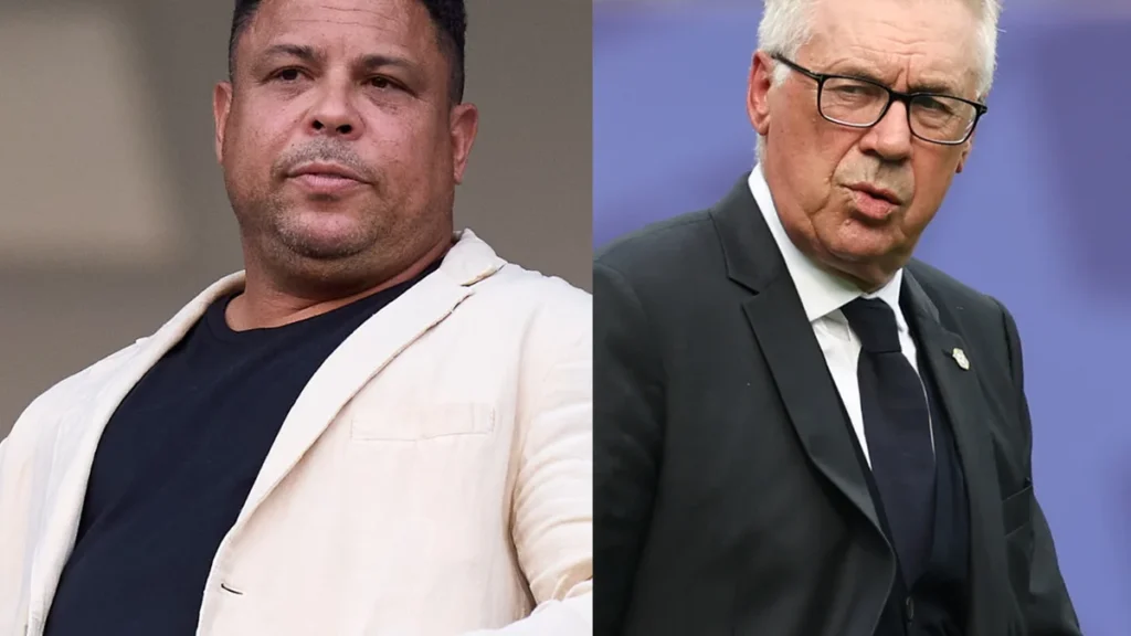 Ronaldo Fenômeno critica decisões de Ancelotti e manda recado a Vini Jr. após eliminação do Brasil na Copa 2026 Ronaldo Fenômeno critica decisões de Ancelotti e manda recado a Vini Jr. após eliminação do Brasil n
